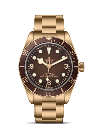 Tudor Black Bay Fifty-Eight 39 mm bronze case, Riveted bronze bracelet (watches)